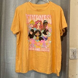 Disney princess orange tee